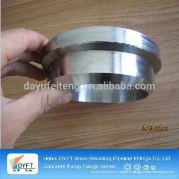 long weld neck 148mm concrete pump pipe flange manufacturer in China